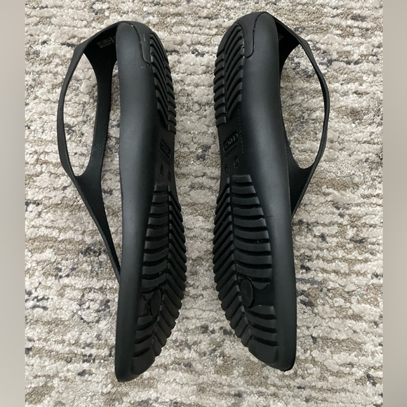 Crocs Sexi Serena Flip Sandals Black Size 5 Slingback Thong - Picture 4 of 8